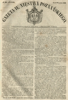 Gazeta Wielkiego Xięstwa Poznańskiego 1848.09.03 Nr205