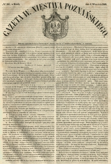 Gazeta Wielkiego Xięstwa Poznańskiego 1848.09.06 Nr207