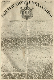 Gazeta Wielkiego Xięstwa Poznańskiego 1848.09.09 Nr210