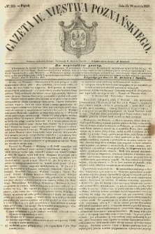Gazeta Wielkiego Xięstwa Poznańskiego 1848.09.15 Nr215