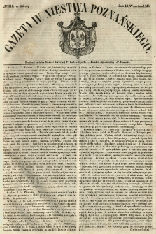 Gazeta Wielkiego Xięstwa Poznańskiego 1848.09.16 Nr216