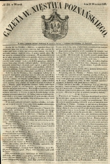 Gazeta Wielkiego Xięstwa Poznańskiego 1848.09.19 Nr218