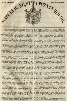 Gazeta Wielkiego Xięstwa Poznańskiego 1848.09.21 Nr220