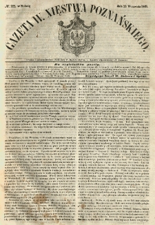 Gazeta Wielkiego Xięstwa Poznańskiego 1848.09.23 Nr222