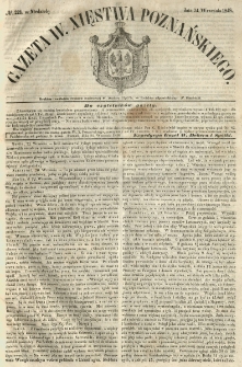 Gazeta Wielkiego Xięstwa Poznańskiego 1848.09.24 Nr223