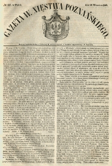 Gazeta Wielkiego Xięstwa Poznańskiego 1848.09.29 Nr227