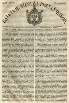 Gazeta Wielkiego Xięstwa Poznańskiego 1848.10.03 Nr230