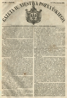 Gazeta Wielkiego Xięstwa Poznańskiego 1848.10.08 Nr235