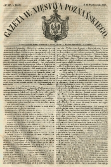 Gazeta Wielkiego Xięstwa Poznańskiego 1848.10.11 Nr237