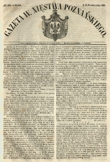 Gazeta Wielkiego Xięstwa Poznańskiego 1848.10.13 Nr239