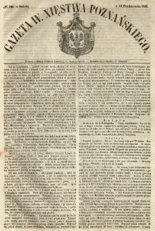 Gazeta Wielkiego Xięstwa Poznańskiego 1848.10.14 Nr240