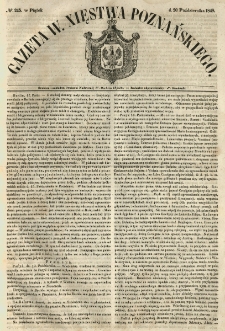 Gazeta Wielkiego Xięstwa Poznańskiego 1848.10.20 Nr245