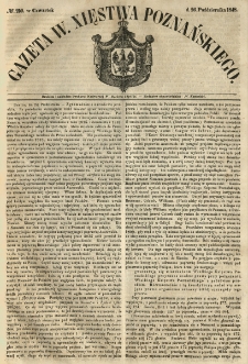 Gazeta Wielkiego Xięstwa Poznańskiego 1848.10.26 Nr250