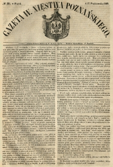 Gazeta Wielkiego Xięstwa Poznańskiego 1848.10.27 Nr251