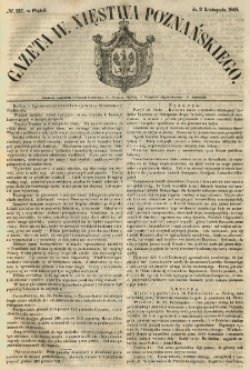 Gazeta Wielkiego Xięstwa Poznańskiego 1848.11.03 Nr257