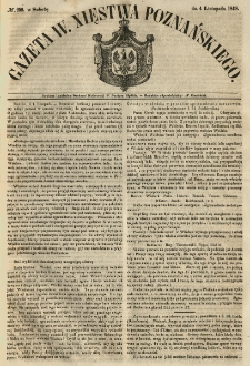 Gazeta Wielkiego Xięstwa Poznańskiego 1848.11.04 Nr258