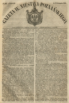 Gazeta Wielkiego Xięstwa Poznańskiego 1848.11.09 Nr262