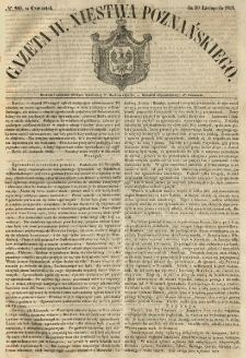 Gazeta Wielkiego Xięstwa Poznańskiego 1848.11.30 Nr280