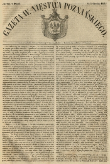 Gazeta Wielkiego Xięstwa Poznańskiego 1848.12.01 Nr281