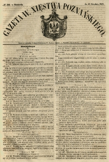 Gazeta Wielkiego Xięstwa Poznańskiego 1848.12.10 Nr289