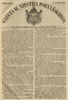 Gazeta Wielkiego Xięstwa Poznańskiego 1848.12.15 Nr293