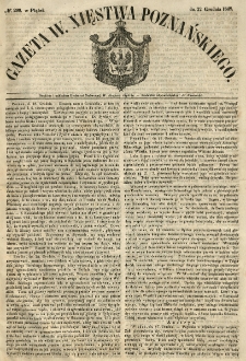 Gazeta Wielkiego Xięstwa Poznańskiego 1848.12.22 Nr299