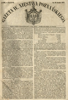 Gazeta Wielkiego Xięstwa Poznańskiego 1848.12.28 Nr302
