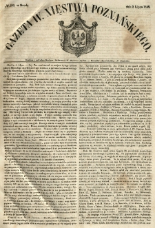 Gazeta Wielkiego Xięstwa Poznańskiego 1848.07.05 Nr153