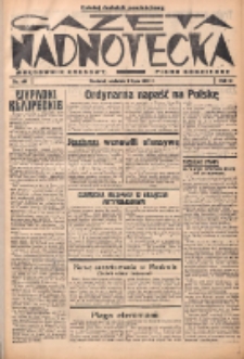 Gazeta Nadnotecka (Orędownik Kresowy): pismo codzienne 1938.07.03 R.18 Nr149