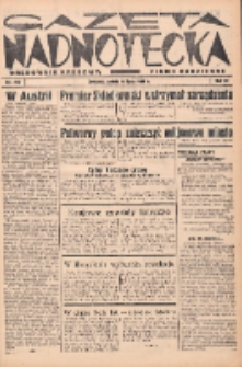 Gazeta Nadnotecka (Orędownik Kresowy): pismo codzienne 1938.07.09 R.18 Nr154