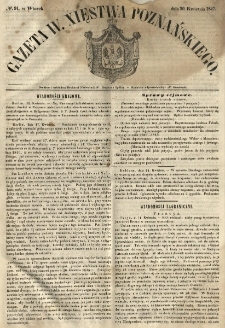 Gazeta Wielkiego Xięstwa Poznańskiego 1847.04.20 Nr91
