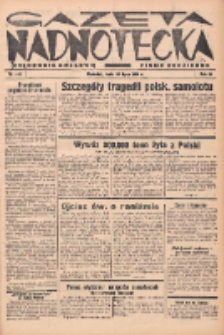 Gazeta Nadnotecka (Orędownik Kresowy): pismo codzienne 1938.07.27 R.18 Nr169