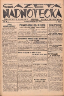 Gazeta Nadnotecka (Orędownik Kresowy): pismo codzienne 1938.07.31 R.18 Nr173