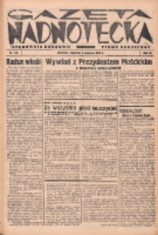 Gazeta Nadnotecka (Orędownik Kresowy): pismo codzienne 1938.08.04 R.18 Nr176