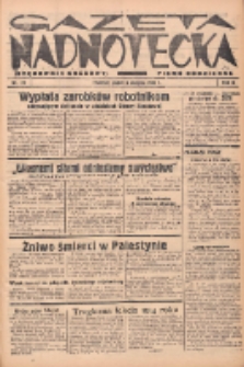 Gazeta Nadnotecka (Orędownik Kresowy): pismo codzienne 1938.08.05 R.18 Nr177