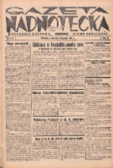 Gazeta Nadnotecka (Orędownik Kresowy): pismo codzienne 1938.08.11 R.18 Nr182