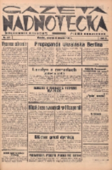 Gazeta Nadnotecka (Orędownik Kresowy): pismo codzienne 1938.08.18 R.18 Nr187