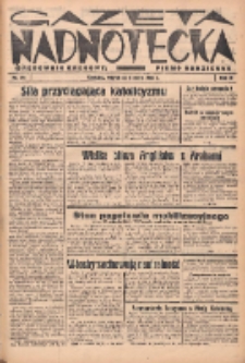 Gazeta Nadnotecka (Orędownik Kresowy): pismo codzienne 1938.08.22 R.18 Nr191