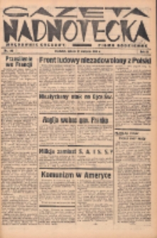 Gazeta Nadnotecka (Orędownik Kresowy): pismo codzienne 1938.08.27 R.18 Nr195
