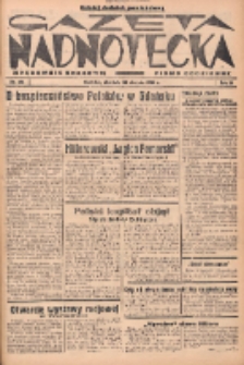 Gazeta Nadnotecka (Orędownik Kresowy): pismo codzienne 1938.08.28 R.18 Nr196