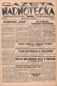Gazeta Nadnotecka (Orędownik Kresowy): pismo codzienne 1938.08.31 R.18 Nr198
