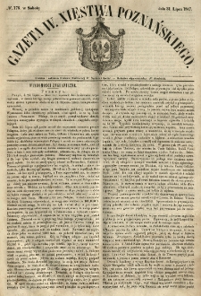 Gazeta Wielkiego Xięstwa Poznańskiego 1847.07.31 Nr176