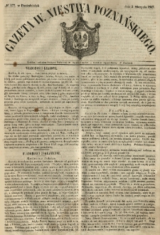 Gazeta Wielkiego Xięstwa Poznańskiego 1847.08.02 Nr177