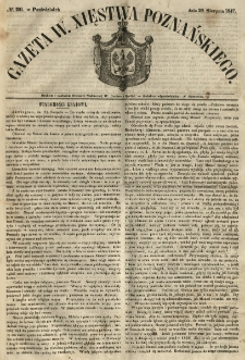 Gazeta Wielkiego Xięstwa Poznańskiego 1847.08.30 Nr201