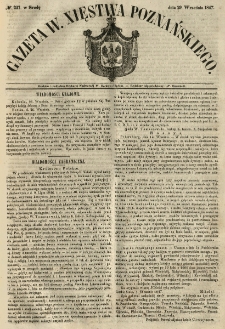 Gazeta Wielkiego Xięstwa Poznańskiego 1847.09.29 Nr227