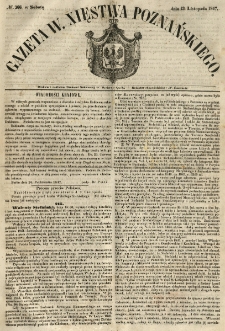 Gazeta Wielkiego Xięstwa Poznańskiego 1847.11.13 Nr266