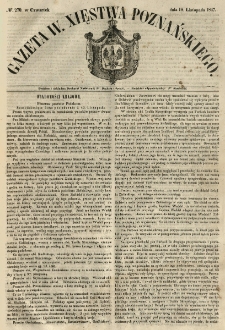 Gazeta Wielkiego Xięstwa Poznańskiego 1847.11.18 Nr270