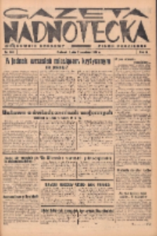 Gazeta Nadnotecka (Orędownik Kresowy): pismo codzienne 1938.09.07 R.18 Nr204