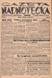 Gazeta Nadnotecka (Orędownik Kresowy): pismo codzienne 1938.09.08 R.18 Nr205