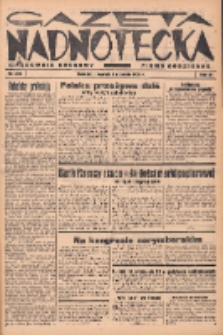 Gazeta Nadnotecka (Orędownik Kresowy): pismo codzienne 1938.09.08 R.18 Nr205